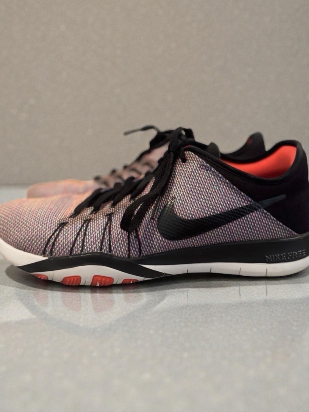 Nike Free TR 6 Spectrum Multicolor Black Mango - Women’s Size 7
